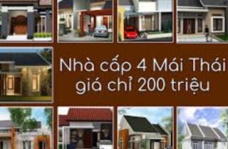 Mẫu Nhà Cấp 4 Mái Thái, Mái Lệch, Gác Lửng Đẹp, Hiện Đại